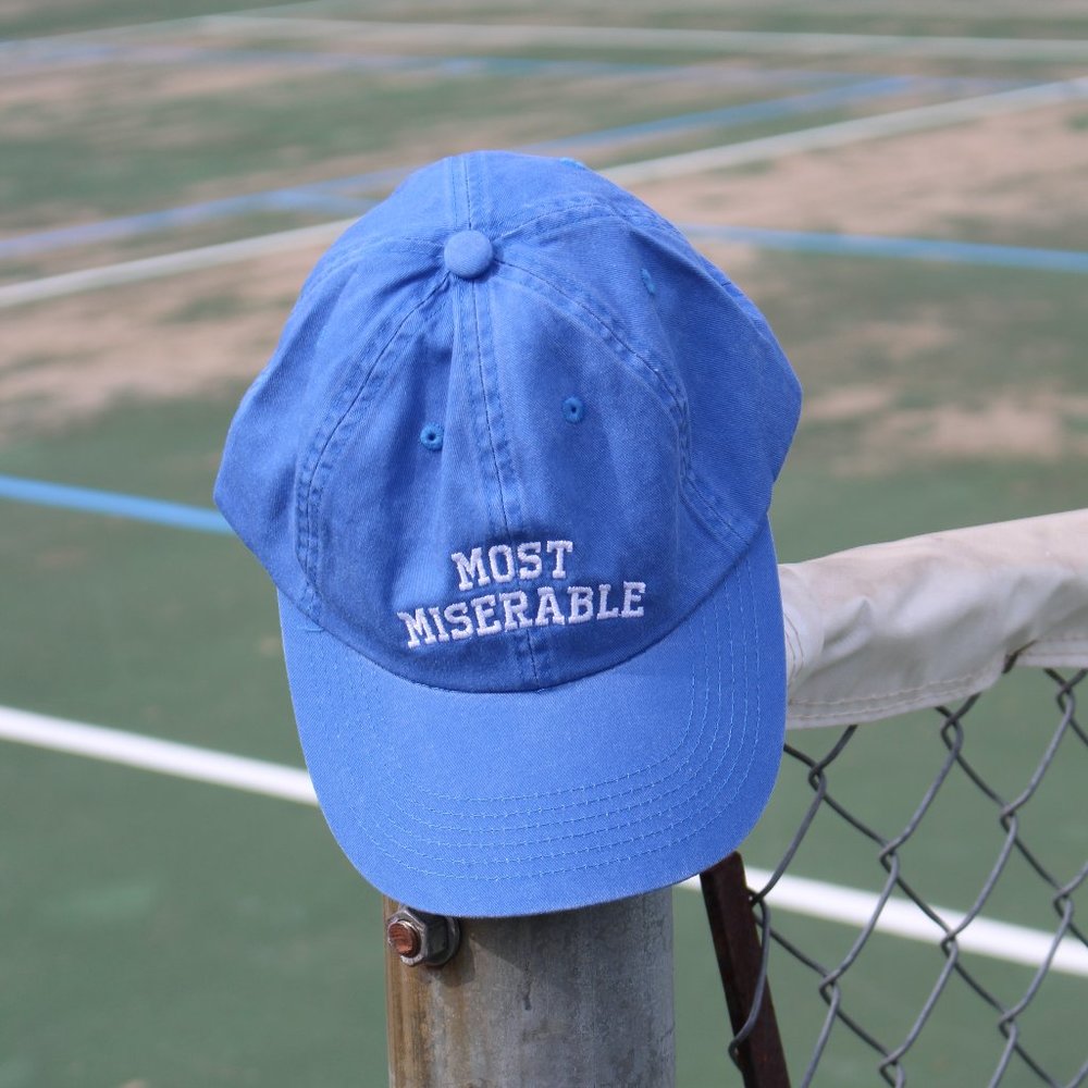 Miserable Hat - Washed Faded Blue Color